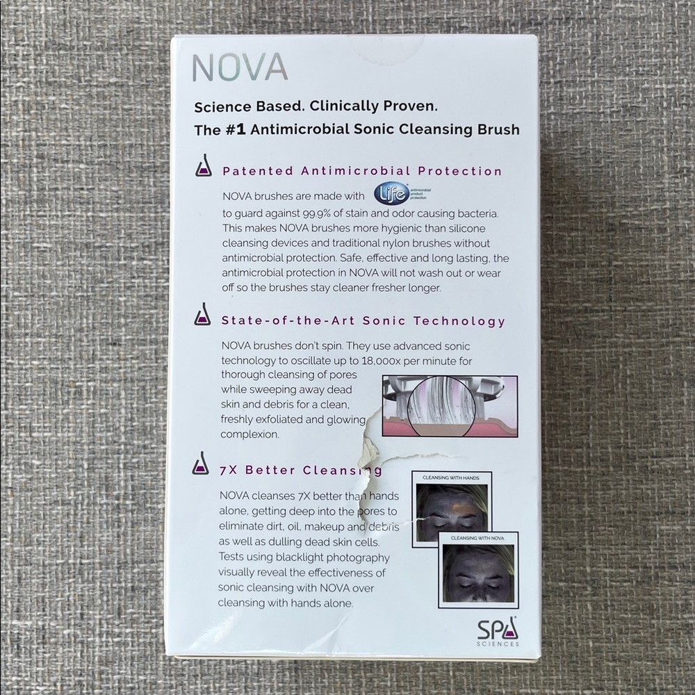 Nova Sonic Facial Cleansing Brush - Picture 2 of 12
